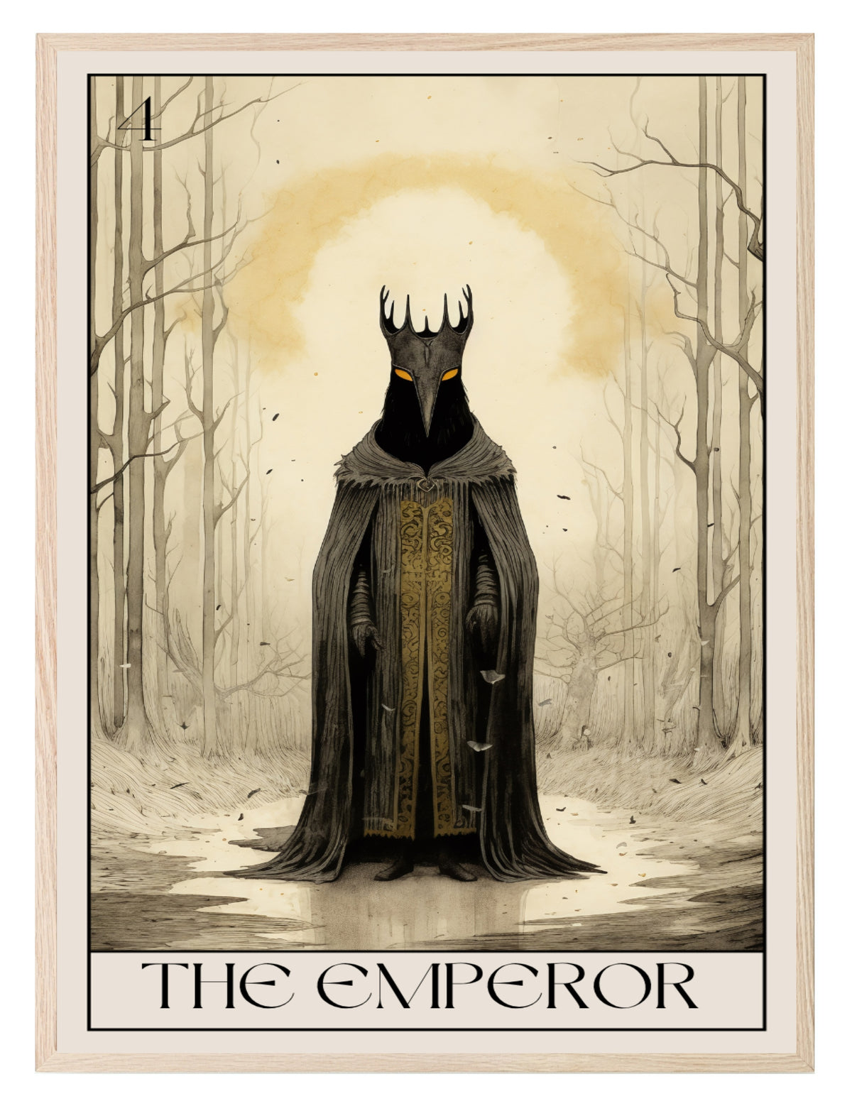 The Emperor wall art print