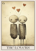 The Lovers wall art print