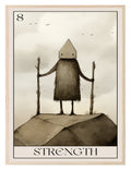 Strength wall art print