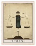 Justice wall art print