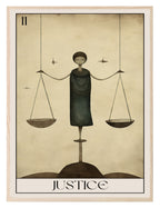 Justice wall art print