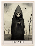 Death wall art print
