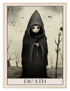 Death wall art print