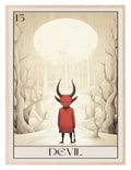 The Devil wall art print