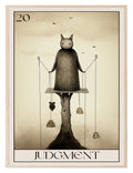 Judgement wall art print