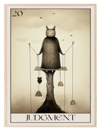 Judgement wall art print
