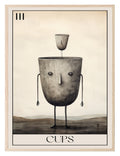 Cups III wall art print