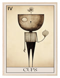Cups IV wall art print