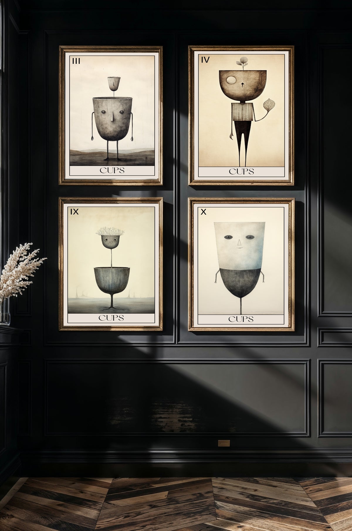 Cups IV wall art – 2772 2771 2770 2769