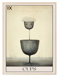 Cups IX wall art print