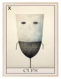 Cups X wall art print