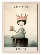 Queen of Cups wall art print