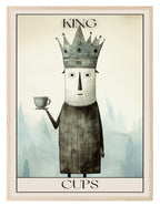 King of Cups wall art print