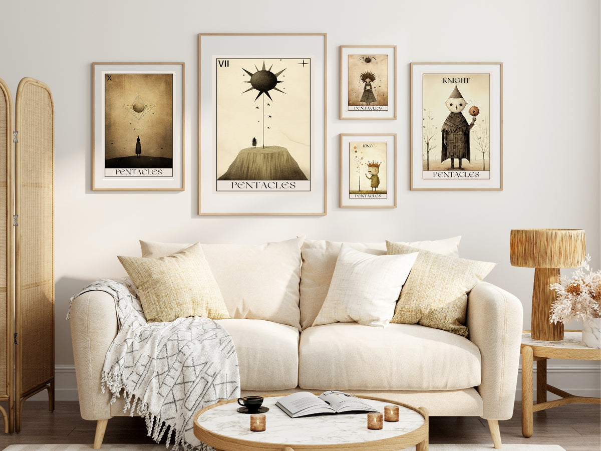 King of Pentacles wall art – 2776 2777 2778 2779 2780