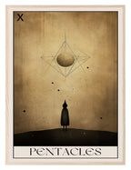 Moon Pentacle wall art print