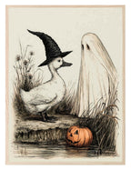 Goose & Ghost wall art print