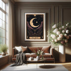 Purple Moon wall art – 2783 Purple moon 2