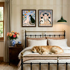 The Cat Lady wall art – 2784 2785