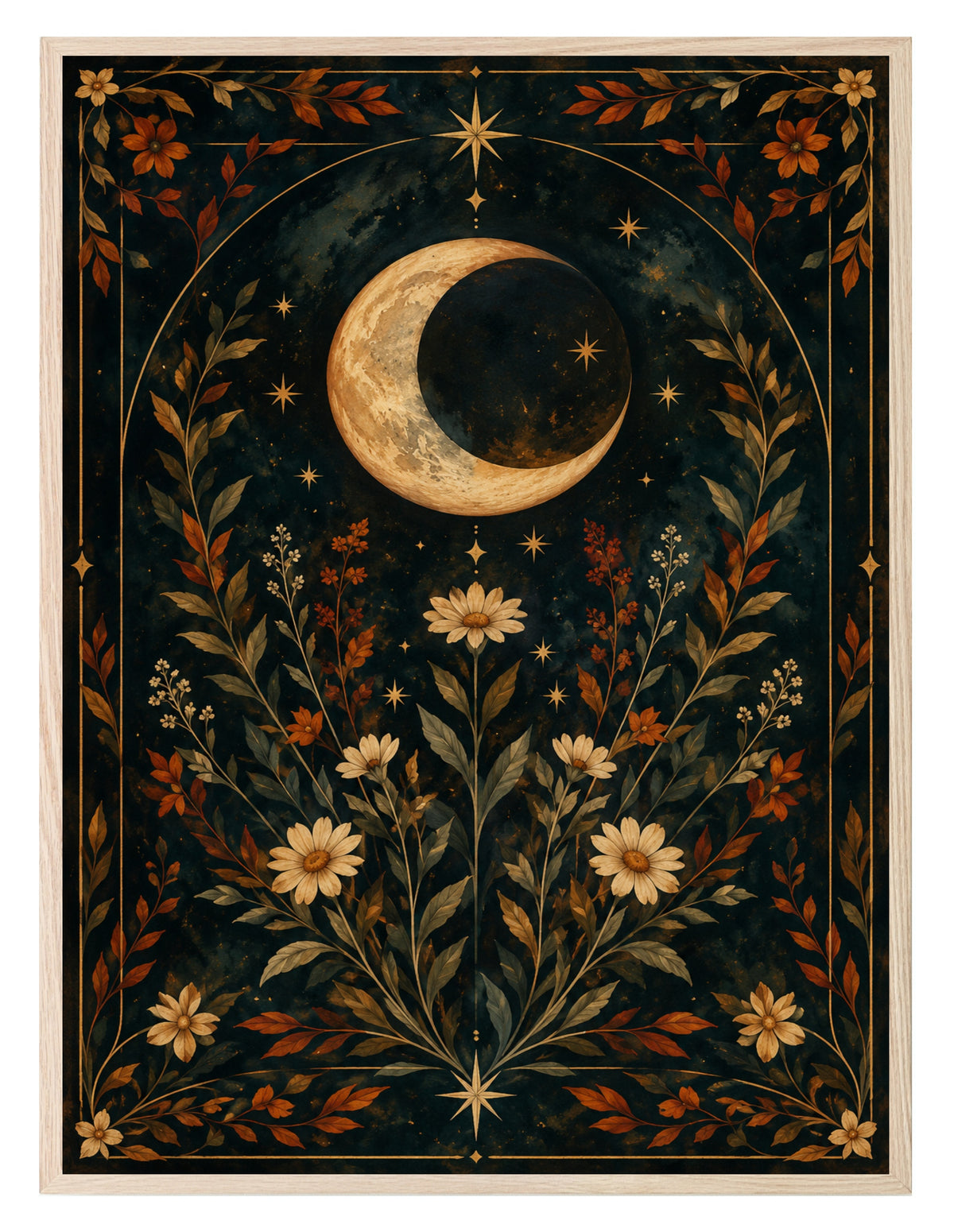 Autumn Moon wall art print
