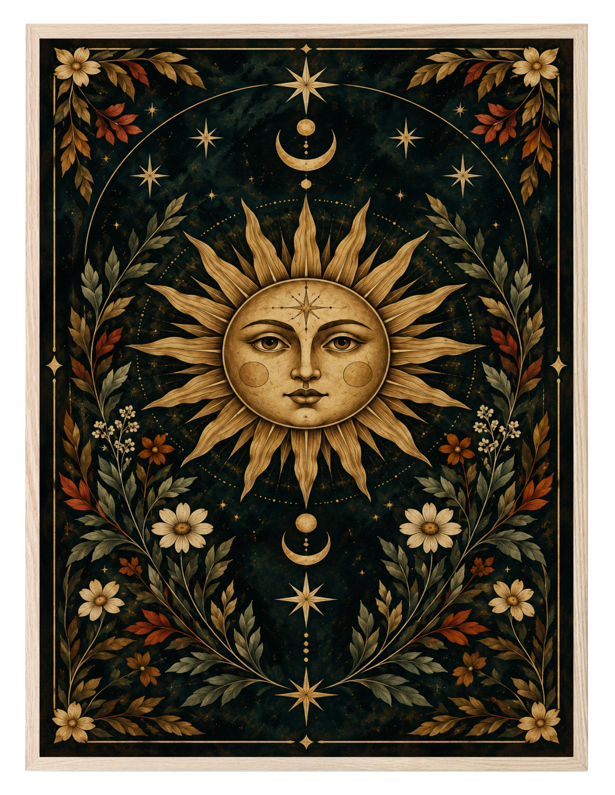 Autumn Sun wall art print