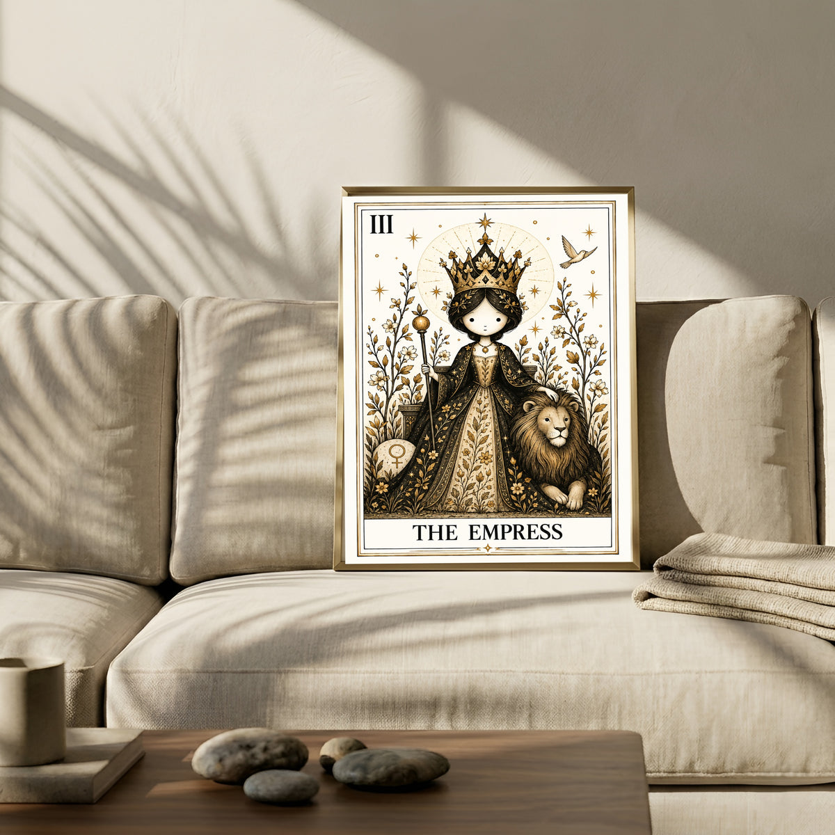 The Empress Tarot wall art print