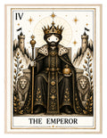 The Emperor Tarot wall art print