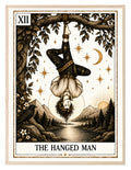The Hanged Man Tarot wall art print