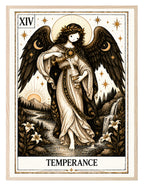 Temperance Tarot wall art print
