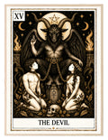 The Devil Tarot wall art print