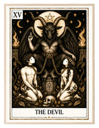 The Devil Tarot wall art print