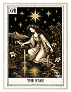 The Star Tarot wall art print