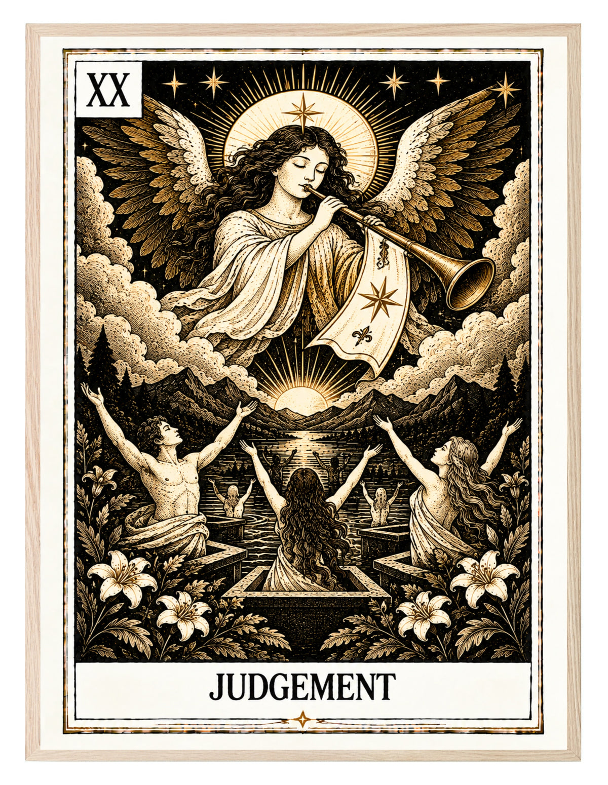 Judgement Tarot wall art print