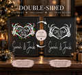 Personalised Till Death Christmas Forever Print | Double Sided product image