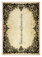 Black Lace Whatever our souls are made of dark romantic wall art print