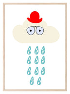 Character Clouds Print | Collection of Kids Wall Art - Larosier Prints