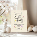 Spring Flowers Easter Party Invitations & Envelopes | Pack of 10 - Larosier Prints
