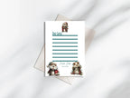 Christmas Capybara Letter to Santa Kit inc Personalised Forever Print - Larosier Prints