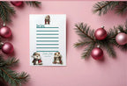 Christmas Capybara Letter to Santa Kit inc Personalised Forever Print - Larosier Prints