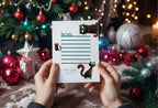Christmas Cat Letter to Santa Kit inc Personalised Forever Print - Larosier Prints
