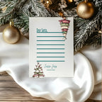 Christmas Tree Letter to Santa Kit inc Personalised Forever Print - Larosier Prints
