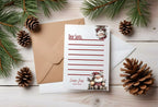 Christmas Santa Letter to Santa Kit inc Personalised Forever Print - Larosier Prints