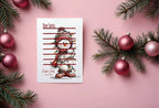 Christmas Snowman Letter to Santa Kit inc Personalised Forever Print - Larosier Prints