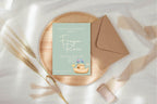 Noah's Ark Christening | Baptism Party Invitations & Envelopes | Pack of 10 - Larosier Prints