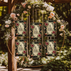 Gothic Floral Wedding Seating Plan | Personalised
