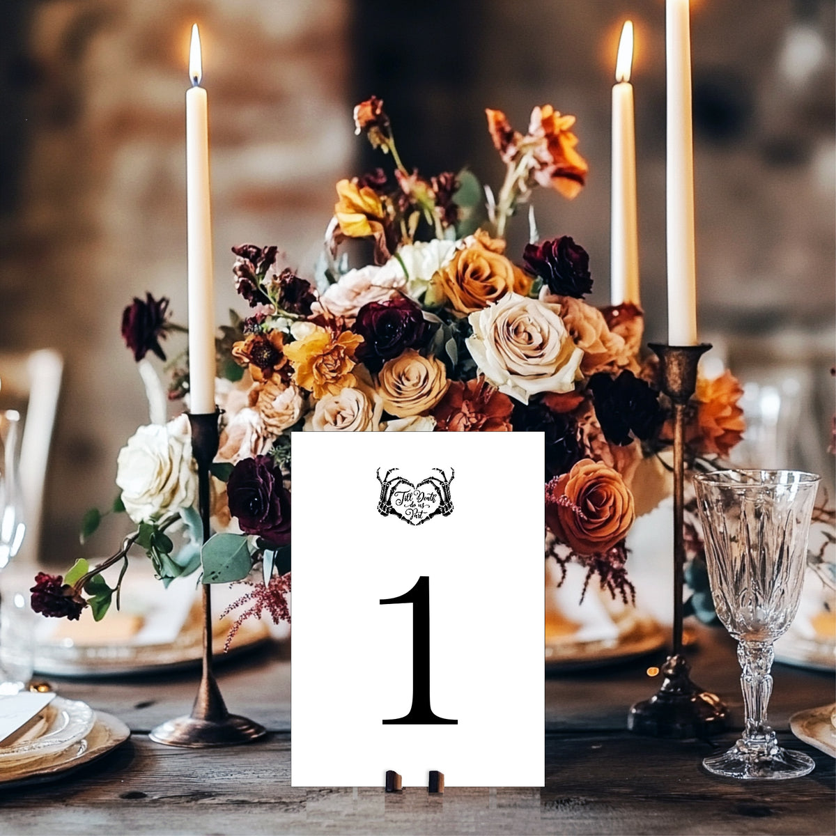 The Lovers Tarot Essential Wedding Signage Bundle | White