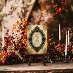 Black Lace Oval Frame Essentials Wedding Signage Bundle