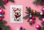 Christmas French Bulldog Letter to Santa Kit inc Personalised Forever Print - Larosier Prints