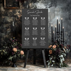 Gothic Till Death Do Us Part Complete Wedding Signage Bundle