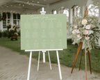 Willow Table Plan Wedding Party Sign - Larosier Prints