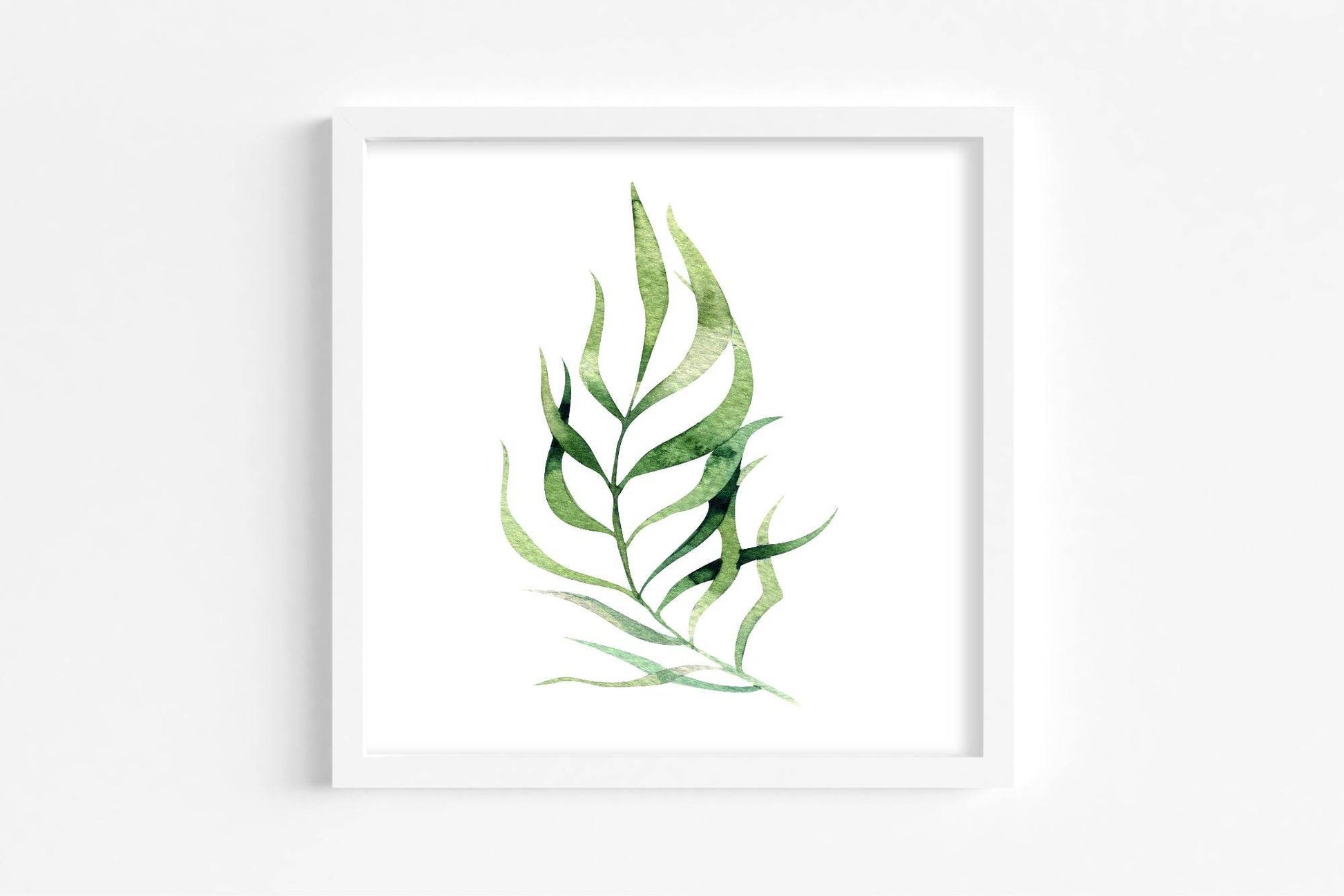 Botanical Leaf Print | Collection Of Watercolour Leaves Wall Art